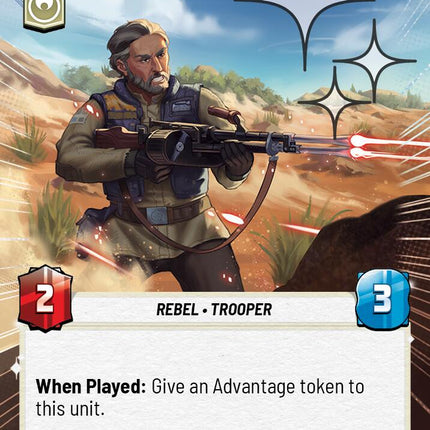 Zealous Soldier (753) (Hyperspace Foil) (753) [Ashes of the Empire]