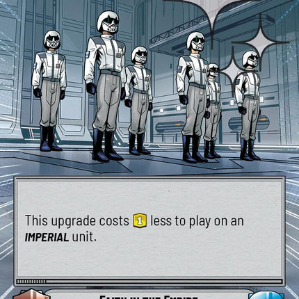 Faith in the Empire (764) (Hyperspace Foil) (764) [Ashes of the Empire]