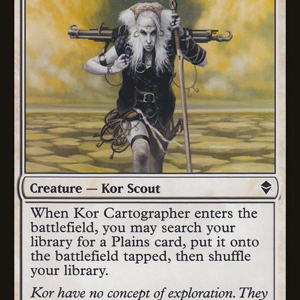 Kor Cartographer [Zendikar]