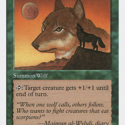 Wyluli Wolf [Fifth Edition]