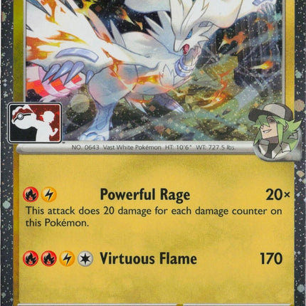 N's Reshiram (116/159) (Cosmos Holo) [Prize Pack Series Seven]