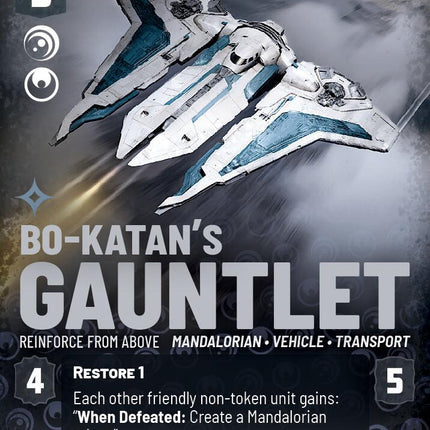 Bo-Katan's Gauntlet - Reinforce from Above (796) (Prestige) (796) [Ashes of the Empire]