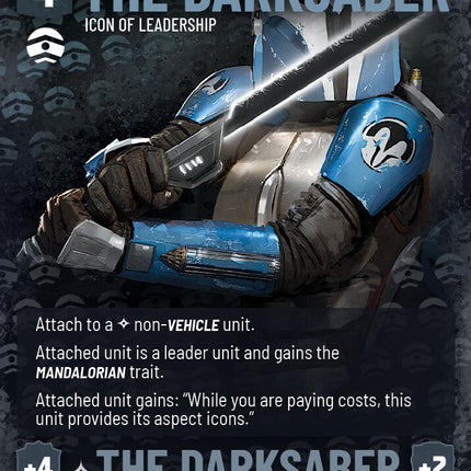 The Darksaber - Icon of Leadership (803) (Prestige) (803) [Ashes of the Empire]