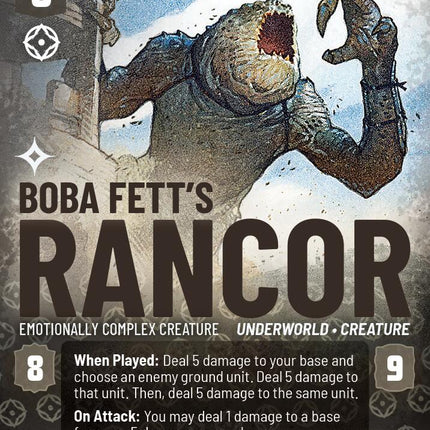 Boba Fett's Rancor - Emotionally Complex Creature (806) (Prestige) (806) [Ashes of the Empire]