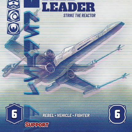 Red Leader - Strike the Reactor (818) (Prestige) (818) [Ashes of the Empire]