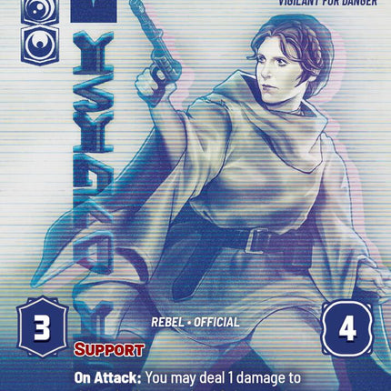 Leia Organa - Vigilant for Danger (819) (Prestige) (819) [Ashes of the Empire]