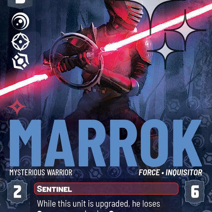Marrok - Mysterious Warrior (833) (Prestige Foil) (833) [Ashes of the Empire]