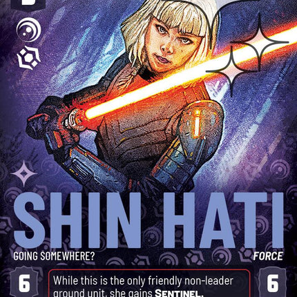 Shin Hati - Going Somewhere? (838) (Prestige Foil) (838) [Ashes of the Empire]