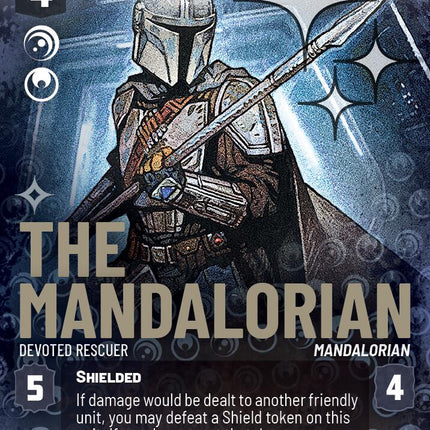 The Mandalorian - Devoted Rescuer (842) (Prestige Foil) (842) [Ashes of the Empire]
