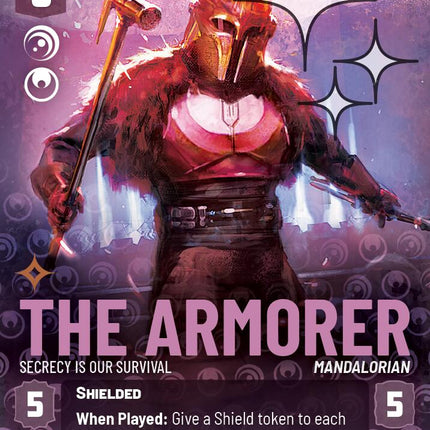 The Armorer - Secrecy is Our Survival (844) (Prestige Foil) (844) [Ashes of the Empire]