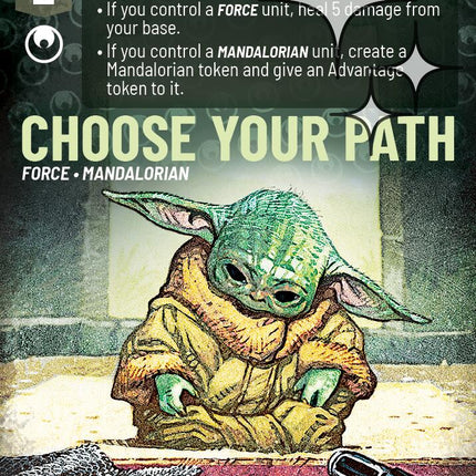 Choose Your Path (864) (Prestige Foil) (864) [Ashes of the Empire]