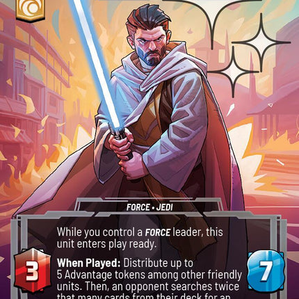 Elzar Mann - Haunted by a Vision (876) (Prestige Foil) (876) [Ashes of the Empire]