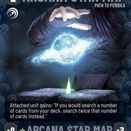 Arcana Star Map - Path to Peridea (892) (Serialized) (892) [Ashes of the Empire]