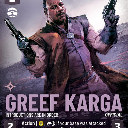 Greef Karga - Introductions are in Order (896) (Serialized) (896) [Ashes of the Empire]