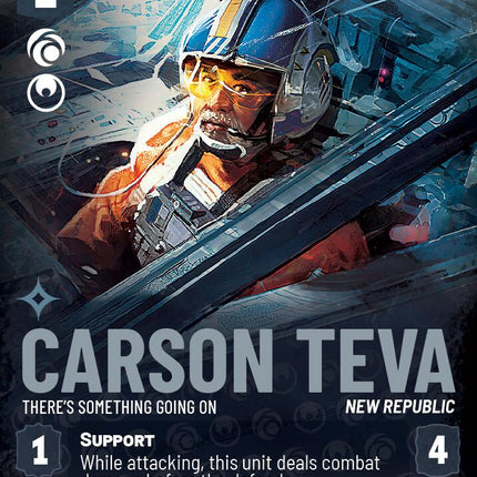 Carson Teva - There's Something Going On (903) (Serialized) (903) [Ashes of the Empire]
