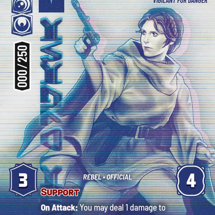 Leia Organa - Vigilant for Danger (913) (Serialized) (913) [Ashes of the Empire]