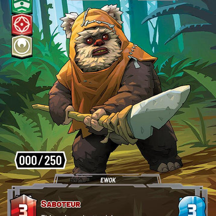 Wicket - Yub Nub! (920) (Serialized) (920) [Ashes of the Empire]