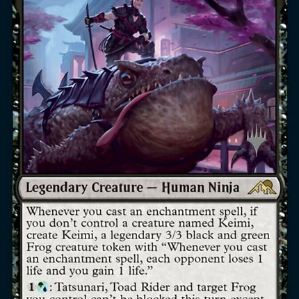 Tatsunari, Toad Rider (Promo Pack) [Kamigawa: Neon Dynasty Promos]