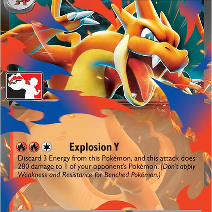 Mega Charizard Y ex (022/217) [Prize Pack Series Nine]