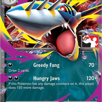 Mega Sharpedo ex (061/094) [Prize Pack Series Nine]