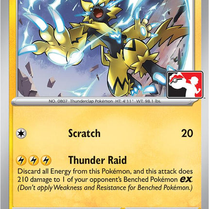 Zeraora (078/182) [Prize Pack Series Nine]