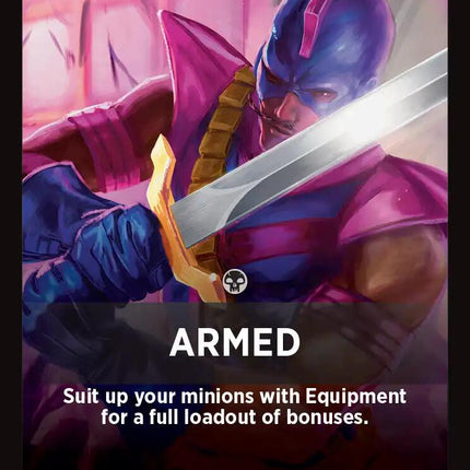 Armed Theme Card [Marvel Super Heroes Commander]