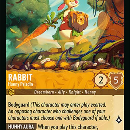 Rabbit - Hunny Paladin (5/207) [Attack of the Vine!]