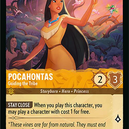 Pocahontas - Guiding the Tribe (12/207) [Attack of the Vine!]