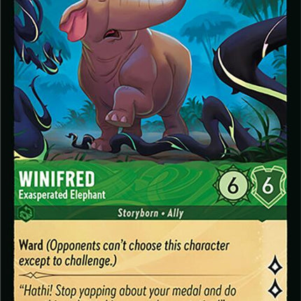 Winifred - Exasperated Elephant (84/207) [Attack of the Vine!]