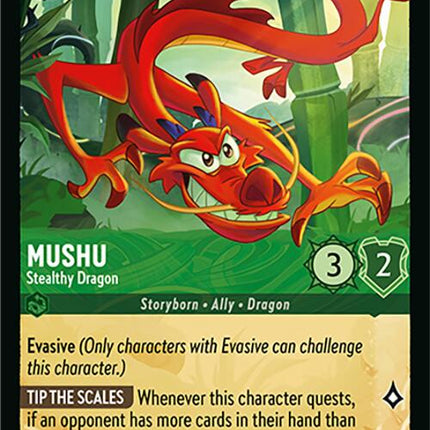 Mushu - Stealthy Dragon (97/207) [Attack of the Vine!]