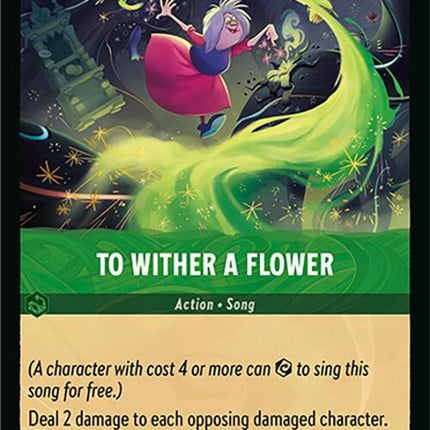 To Wither a Flower (101/207) [Attack of the Vine!]