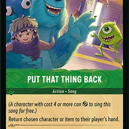 Put That Thing Back (103/207) [Attack of the Vine!]