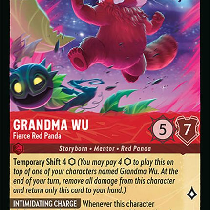 Grandma Wu - Fierce Red Panda (120/207) [Attack of the Vine!]