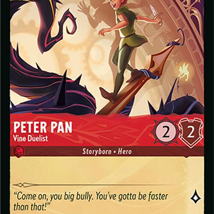 Peter Pan - Vine Duelist (131/207) [Attack of the Vine!]
