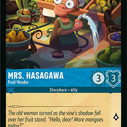 Mrs. Hasagawa - Fruit Vendor (150/207) [Attack of the Vine!]
