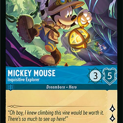 Mickey Mouse - Inquisitive Explorer (155/207) [Attack of the Vine!]