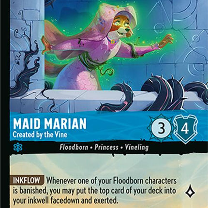 Maid Marian - Created by the Vine (Foil) (158/204) [Attack of the Vine!]