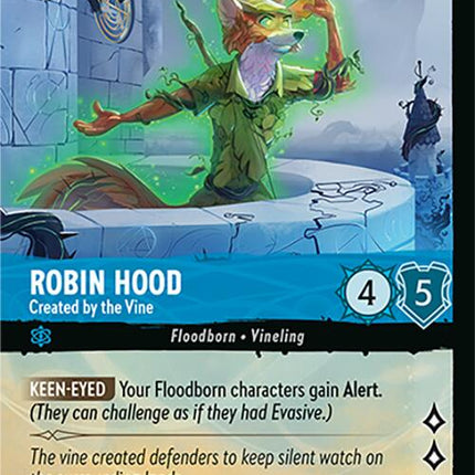 Robin Hood - Created by the Vine (Foil) (159/204) [Attack of the Vine!]