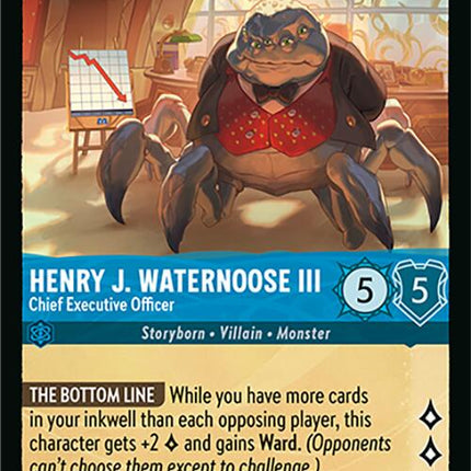 Henry J. Waternoose III - Chief Executive Officer (163/207) [Attack of the Vine!]