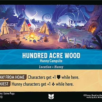 Hundred Acre Wood - Hunny Campsite (175/207) [Attack of the Vine!]