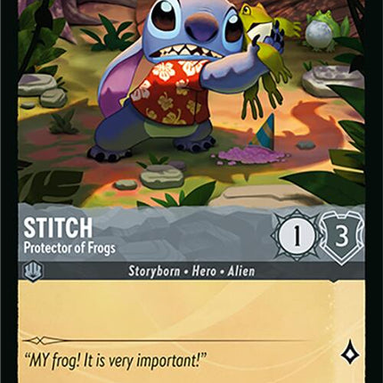 Stitch - Protector of Frogs (180/207) [Attack of the Vine!]