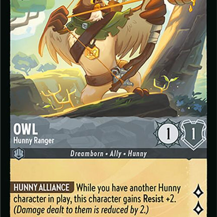 Owl - Hunny Ranger (185/207) [Attack of the Vine!]
