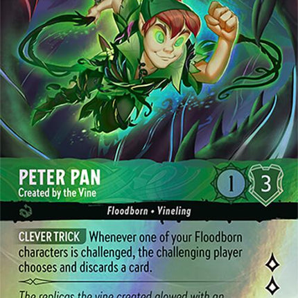 Peter Pan - Created by the Vine (Epic) (216/204) [Attack of the Vine!]