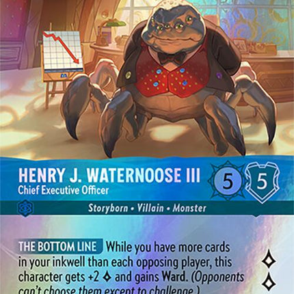 Henry J. Waternoose III - Chief Executive Officer (Epic) (220/204) [Attack of the Vine!]