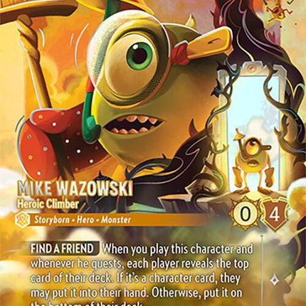 Mike Wazowski - Heroic Climber (Enchanted) (226/204) [Attack of the Vine!]