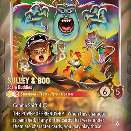Sulley & Boo - Scare Buddies (Enchanted) (229/204) [Attack of the Vine!]