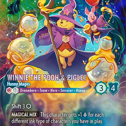Winnie the Pooh & Piglet - Hunny Mages (Enchanted) (234/204) [Attack of the Vine!]
