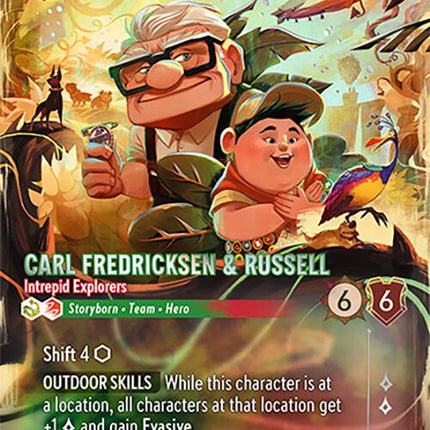 Carl Fredricksen & Russell - Intrepid Explorers (Enchanted) (237/204) [Attack of the Vine!]