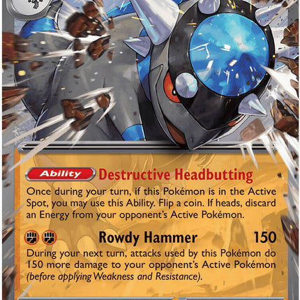 Rampardos ex (045/084) [Mega Evolution: Pitch Black]