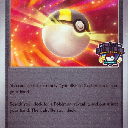 Ultra Ball (131/132) (European International Championship) [League & Championship Cards]